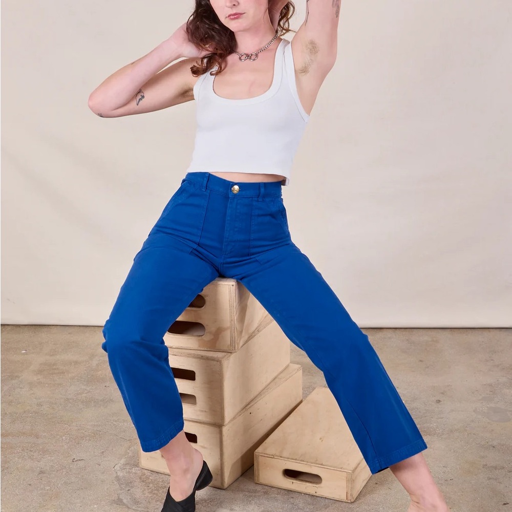 Big Bud Press Work Pants navy blue